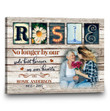 Personalized Memorial Gifts, Sympathy Gifts, No longer by our side but forever in our hearts Canvas - Personalized Sympathy Gifts - Spreadstore