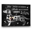 Dachshund Dog Sympathy Gift, Dog Memorial Gifts, Dog Remembrance Gifts - Personalized Sympathy Gifts - Spreadstore
