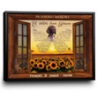 Personalized Dog Memorial Gifts Custom Dog Pictures A Letter From Heaven - Personalized Sympathy Gifts - Spreadstore