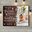 Personalized Pet Memorial Gifts Pet Sympathy Gifts Memorial Sayings For Loss Of Pet Ohcanvas - Personalized Dog Sympathy - Spreadstores