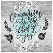 Comparison is the thief of joy canvas print - Christian wall art