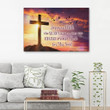 Jesus is Risen the Victory is won canvas wall art | Christian wall art