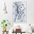 Christian wall art: Take those broken wings and learn to fly canvas print