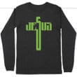 Jesus cross long sleeve t-shirt - Gossvibes