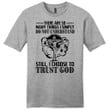 I choose to trust God mens Christian t-shirt - Gossvibes