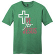 Live for Jesus mens Christian t-shirt - Gossvibes