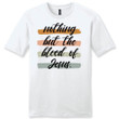 Nothing but the blood of Jesus mens Christian t-shirt - Gossvibes