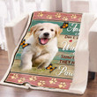 Personalized Pet Memorial Blanket, Loss Og Dog Gift, Angel don't always have wings, sometimes they have paws - Sympathy Gifts - Spreadstore