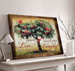 Spread Store Remembrance Canvas Print Cardinal Those We Love Don't Walk Away - Sympathy Gifts - Spreadstore