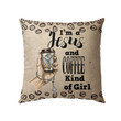 I am a Jesus and coffee kind of girl Christian pillow - Christian pillow, Jesus pillow, Bible Pillow - Spreadstore