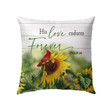 His love endures forever Psalm 136 Bible verse pillow - Christian pillow, Jesus pillow, Bible Pillow - Spreadstore