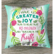 3 John 1:4 my children are walking in the truth Bible verse pillow - Christian pillow, Jesus pillow, Bible Pillow - Spreadstore