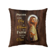 Prayer is the key to heaven Christian pillow - Christian pillow, Jesus pillow, Bible Pillow - Spreadstore