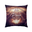 Lift up your hands in the sanctuary Psalm 134:2 Bible verse pillow - Christian pillow, Jesus pillow, Bible Pillow - Spreadstore