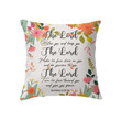 Numbers 6:24-26 The Lord bless you and keep you Bible verse pillow - Christian pillow, Jesus pillow, Bible Pillow - Spreadstore