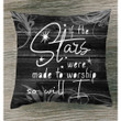 If the stars were made to worship so will I Christian pillow - Christian pillow, Jesus pillow, Bible Pillow - Spreadstore