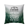 But seek first the kingdom of God Matthew 6:33 Bible verse pillow - Christian pillow, Jesus pillow, Bible Pillow - Spreadstore