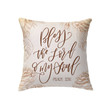 Bless the Lord o my soul Psalm 103:1 Bible verse pillow - Christian pillow, Jesus pillow, Bible Pillow - Spreadstore