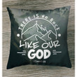 There is no rock like our God 1 Samuel 2:2 Bible verse pillow - Christian pillow, Jesus pillow, Bible Pillow - Spreadstore