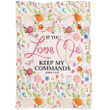 If you love me, keep my commands John 14:15 Christian blanket - Gossvibes