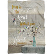 Trust in the Lord with all your heart hummingbirds Christian blanket - Gossvibes