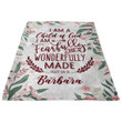 A child of God fearfully and wonderfully made personalized name blanket - Gossvibes