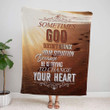 Sometimes God doesn't change your situation Christian blanket - Gossvibes