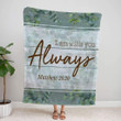 I am always with you Matthew 28:20 blanket - Bible verse blanket - Gossvibes
