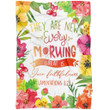 Great is Your faithfulness Lamentations 3:23 Bible verse blanket - Gossvibes