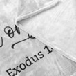 Bible verse blanket: Exodus 14:14 The Lord will fight for you - Gossvibes
