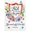 Bible verse blanket: Exodus 14:14 The Lord will fight for you - Gossvibes