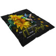 The joy of the Lord is your strength Nehemiah 8:10 Bible verse blanket - Gossvibes
