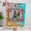 Personalized Christian blanket - Philemon 1:7 I have great joy and encouragement from your love - Gossvibes