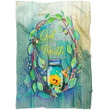 With God all things are possible Christian blanket - Gossvibes