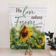 His love endures forever Psalm 136 Bible verse blanket - Gossvibes