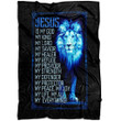 Jesus The Lion Of Judah Is My God Christian blanket - Gossvibes