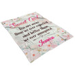 Personalized Christian gifts: Sweet girl you are more than we ever expected custom blanket - Gossvibes