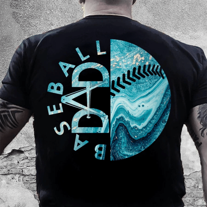 Baseball Shirt, Father's Day Gift, Gifts For Dad, Baseball Dad T-Shirt KM0306 - spreadstores