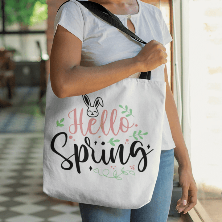 Hello Spring tote bag - Gossvibes