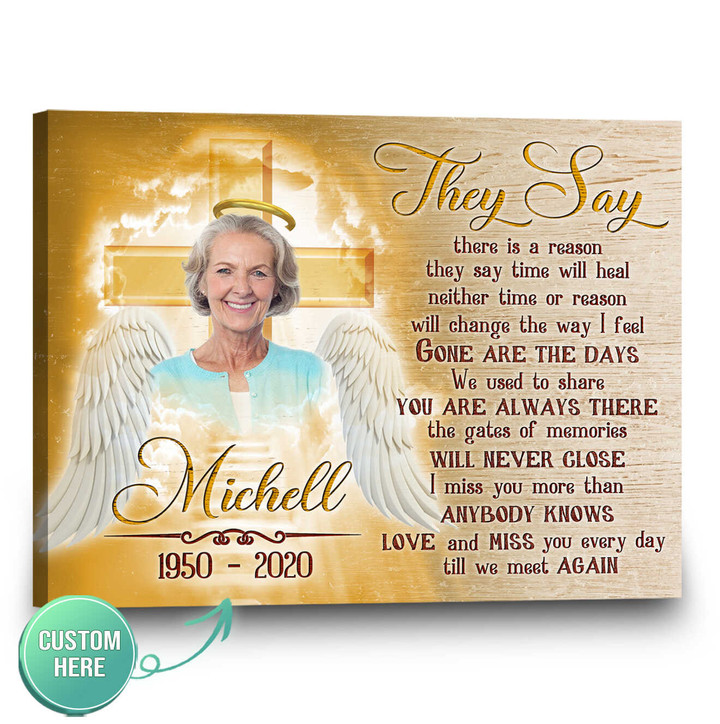 Personalized Remembrance Gifts, Bereavement Gifts, Remembrance Gifts For Loss, Memorial Sign - Personalized Sympathy Gifts - Spreadstore