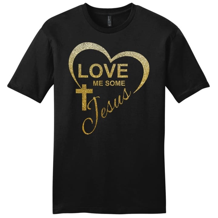 Love me some Jesus mens Christian t-shirt - Gossvibes