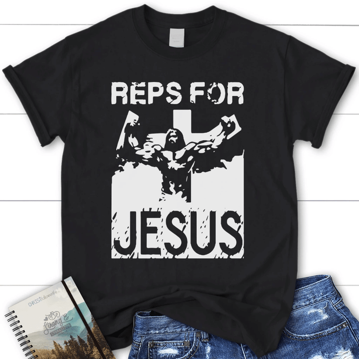 Reps for Jesus shirt - womens Christian t-shirt - Gossvibes