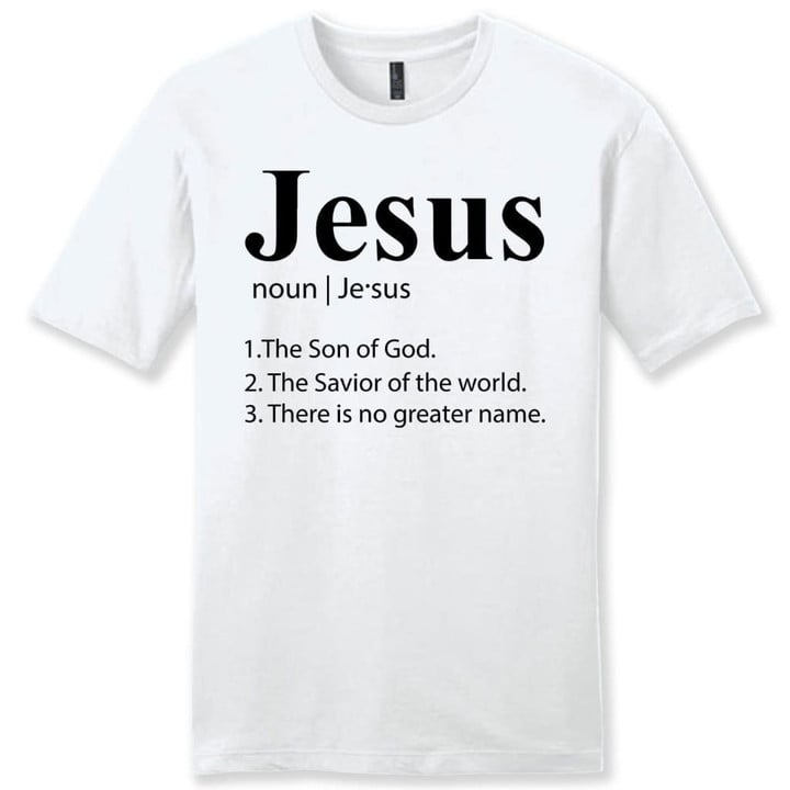 Definition of Jesus tee shirt - mens Christian t-shirt - Gossvibes