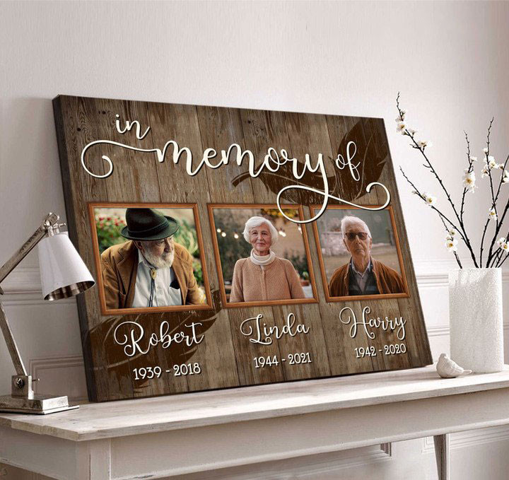 Gift For Remembering Loved Ones, Personalized Funeral Gift, Sympathy Gift For Family - Personalized Sympathy Gifts - Spreadstore