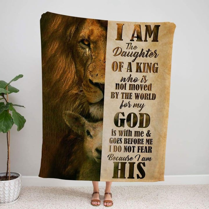 I am the daughter of a King Christian blanket - Gossvibes