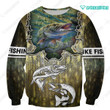 Spread Stores NORTHERN PIKE 4 0404 Hoodie All Over Print Plus Size