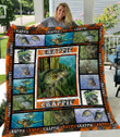Spread stores Crappie Fish Like Quilt Blanket All Over Printed