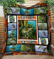 Spread stores Crappie Fish Like Quilt Blanket All Over Printed