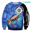 Spread stores Love Marlin 3D All Shirts 0203 Hoodie Over Print Plus Size