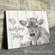 CANVAS – Cow – Be awesome today